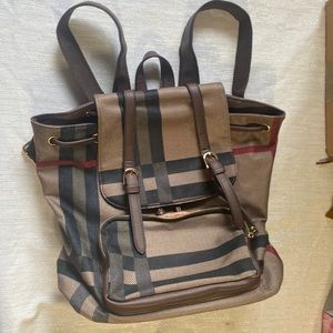 Plaid Backpack